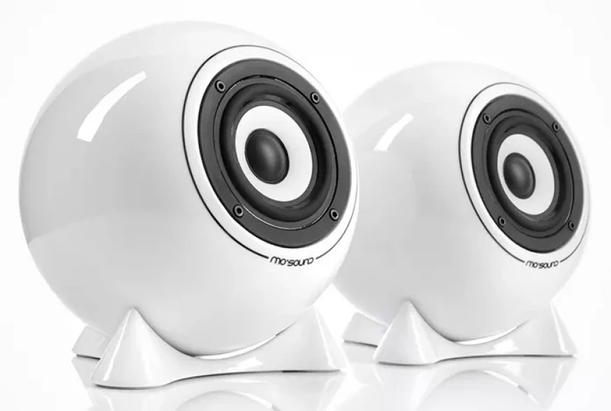 Mo° sound unveils spherical speakers with porcelain cabinets 9 Image