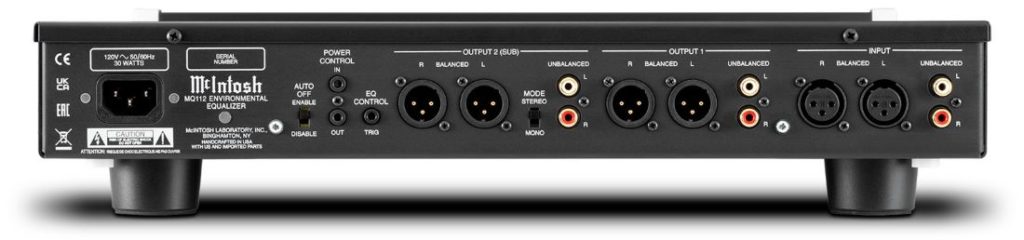 McIntosh launches MQ112 8-Band Stereo Equalizer 8 1 MQ112 2