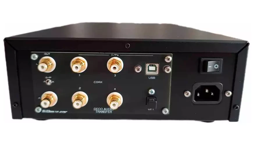 Deco Audio TRANSFER Standard: Inexpensive tube DAC from the UK 10 Tube DAC Deco Audio TRANSFER Standard