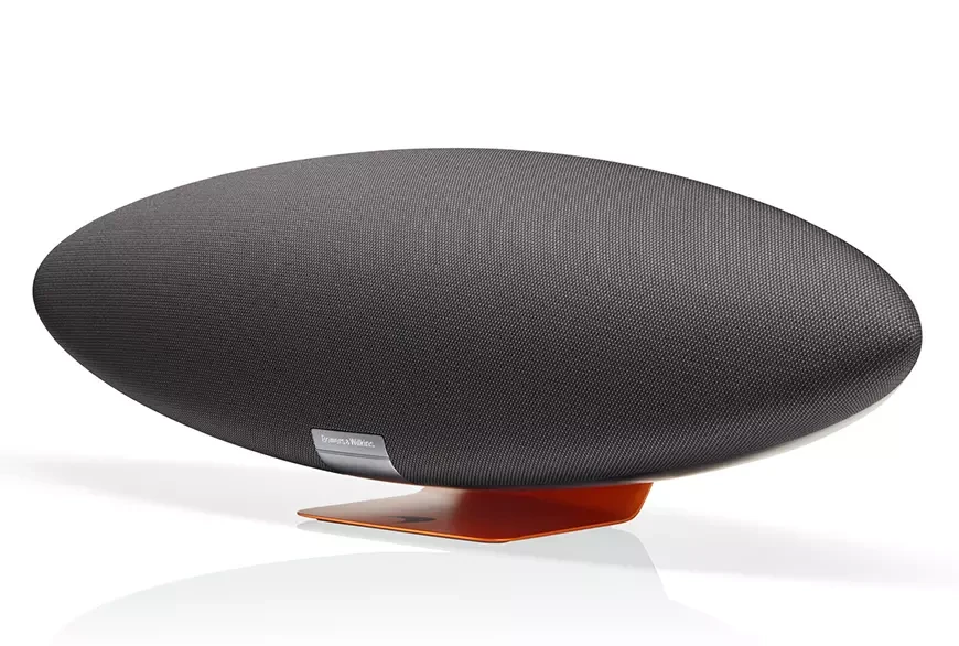 Zeppelin McLaren Edition is a joint brainchild of Bowers & Wilkins and McLaren Automotive 8 Zeppelin McLaren Edition wireless audio system