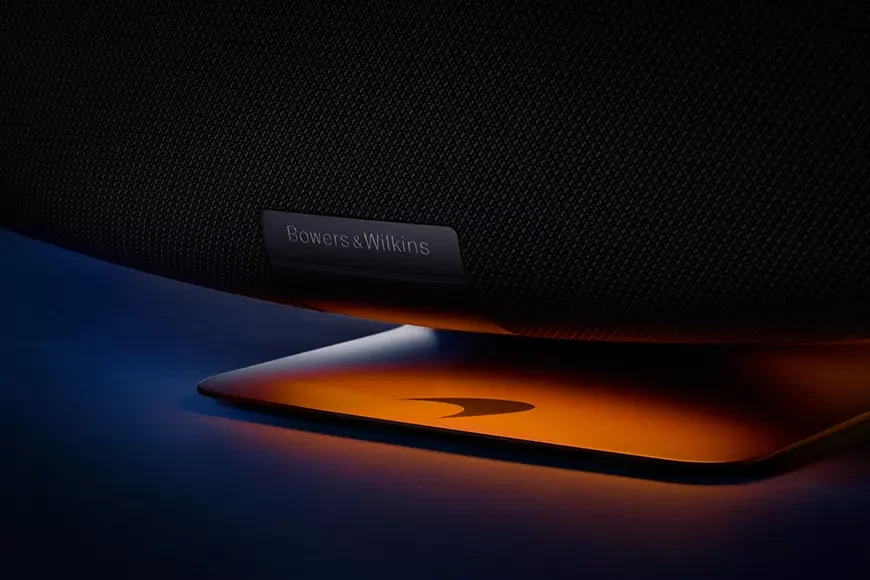 Zeppelin McLaren Edition is a joint brainchild of Bowers & Wilkins and McLaren Automotive 9 Zeppelin McLaren Edition wireless audio system