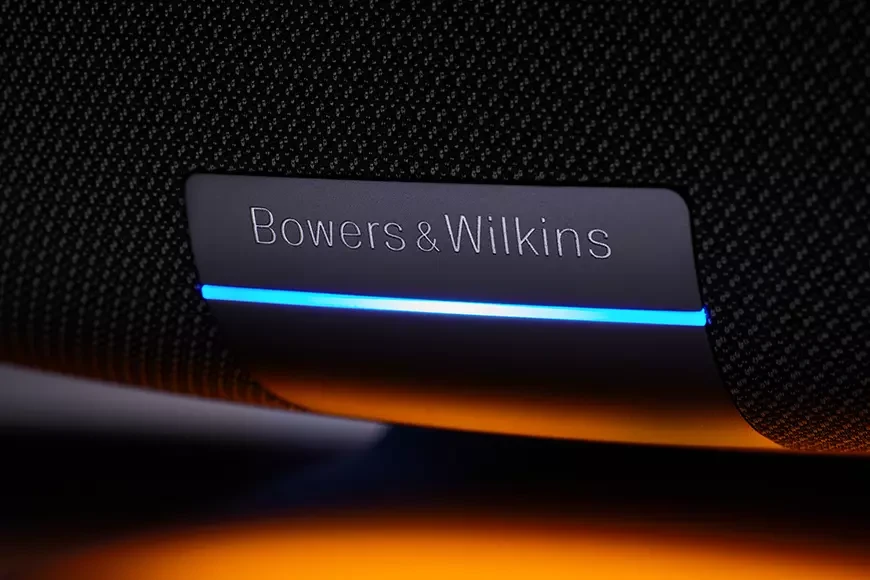 Zeppelin McLaren Edition is a joint brainchild of Bowers & Wilkins and McLaren Automotive 11 Zeppelin McLaren Edition wireless audio system