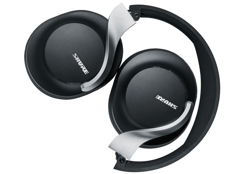 Shure Aonic 40 headphones offer ANC and beamforming 9 aonic40 sbh1dybk1 blacolded on white