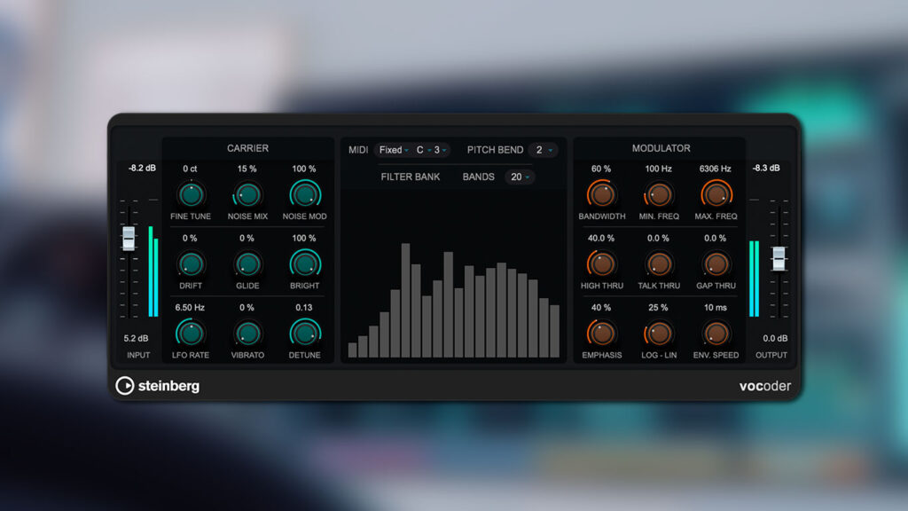 Steinberg Cubase 13 released with redesigned mixer, new effects and built-in orchestra 9 Steinberg Cubase 13 Vocoder