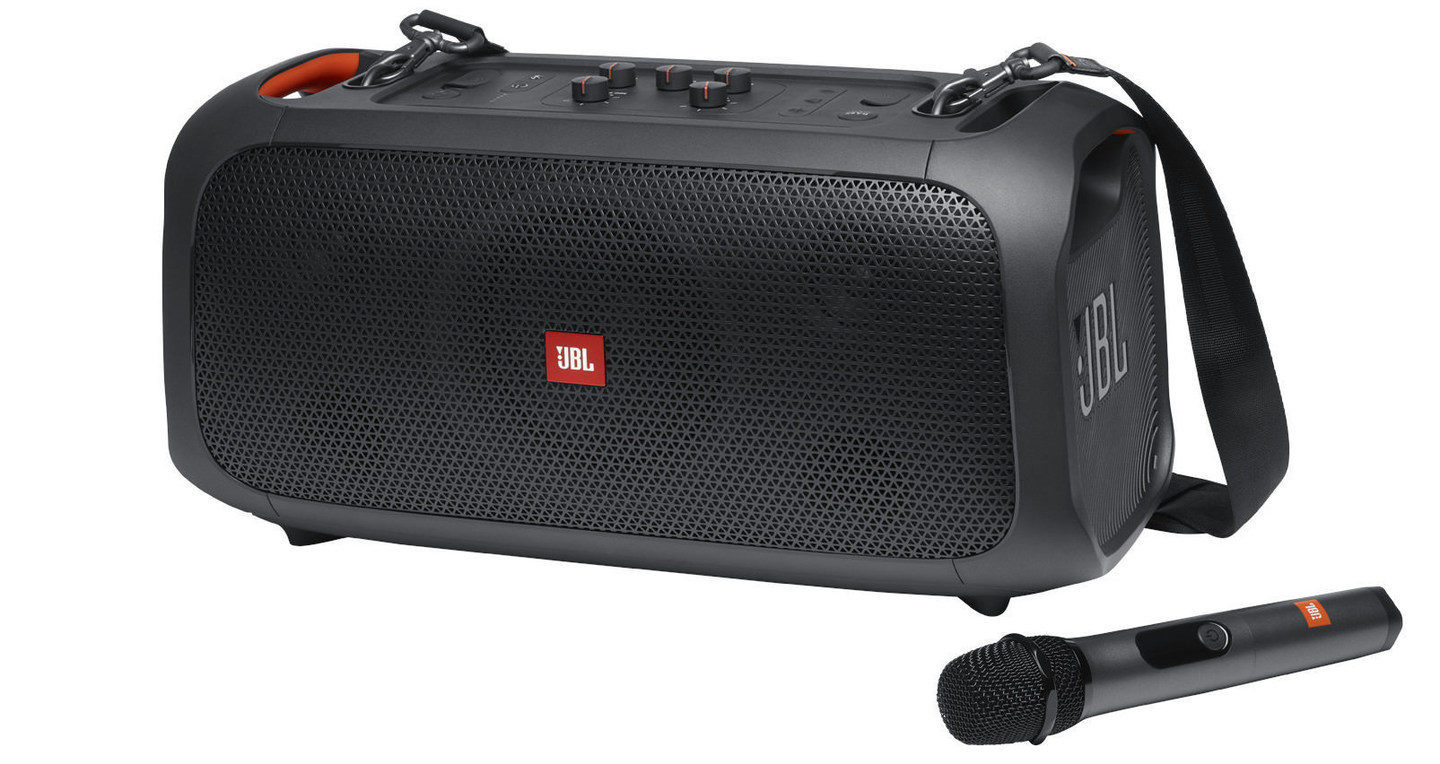 JBL PartyBox On-The-Go: 100W, Ripple Lighting, Wireless Microphone and Guitar Jack 8 45692323ff86529d59a61cc6c7abf9f2
