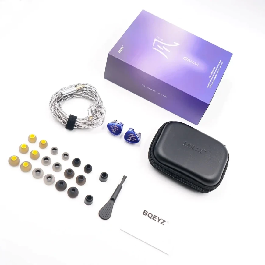 BQEYZ WIND: Hybrid in-ear headphones with bone conduction 9 Image