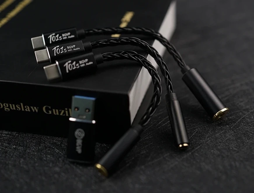 BGVP T01S: Adapter with built-in DAC and amplifier 8 Image