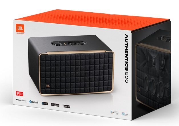 JBL Authentics 500 unfortunately does not include a battery JBL Authentics 500