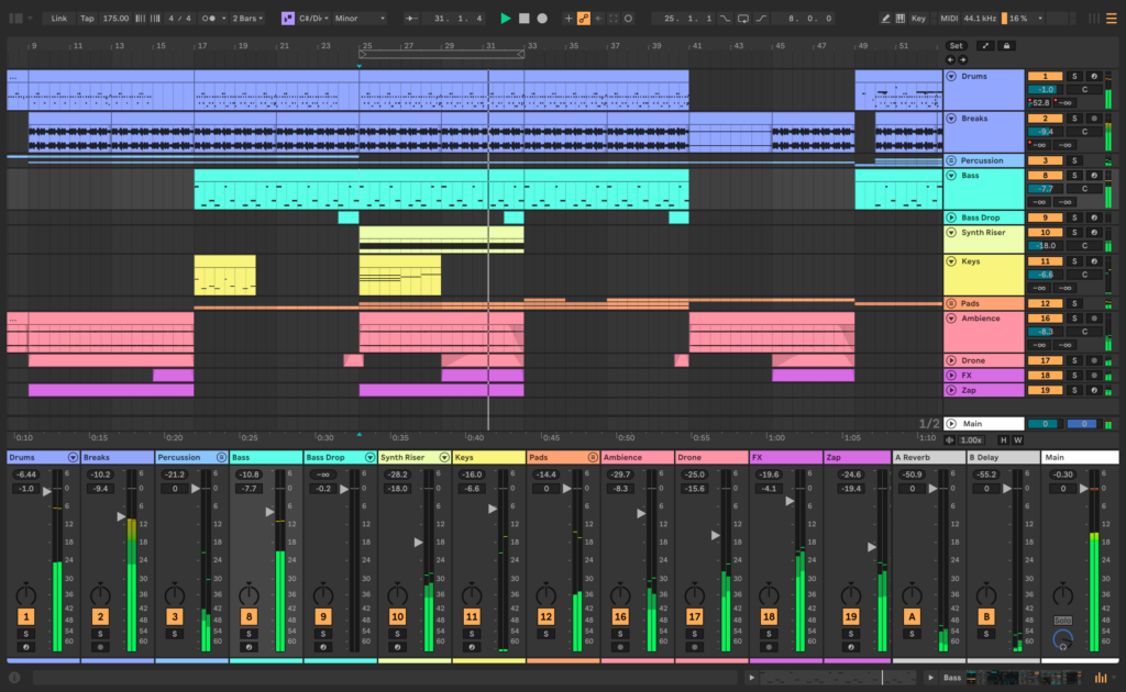 Ableton Live 12 gets new MIDI editing tools, bi-timbral synth and user-friendly interface changes 10 miksher ableton live 12 teper dostupen v okne arrangement view
