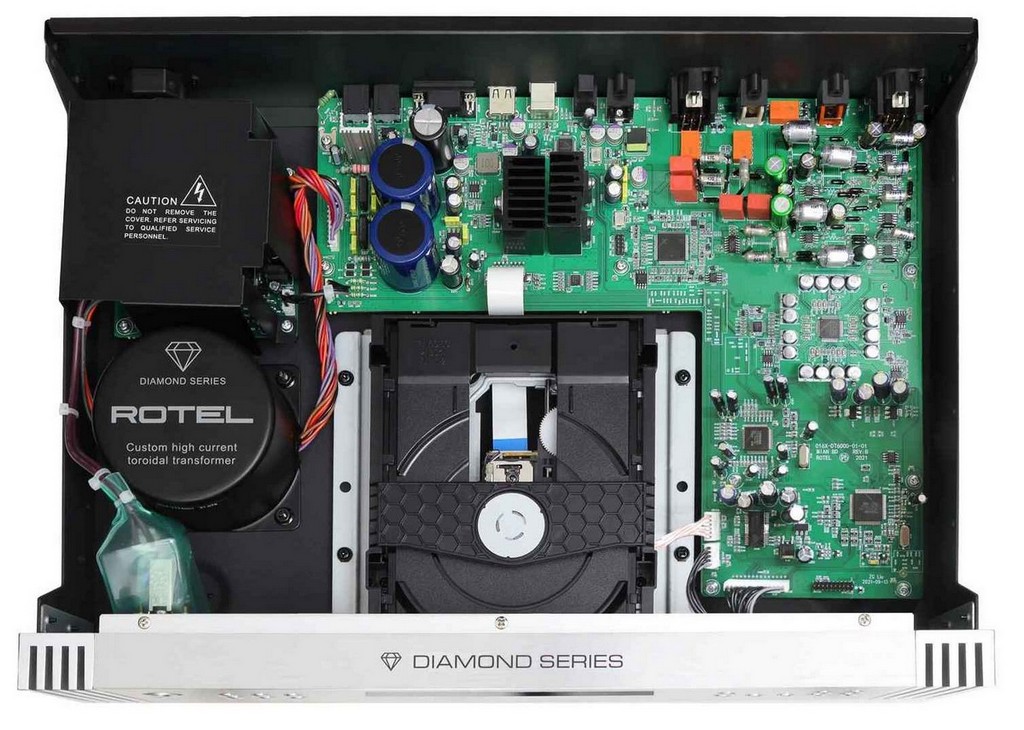 Rotel RA-6000 and DT-6000: Anniversary pair integral-DAC Transport 11 rotel dt6000 2