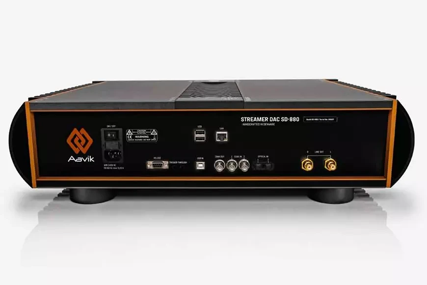 Aavik SD-880: Reference DAC with streamer function from Denmark 10 DAC with built-in network player AavikSD-880