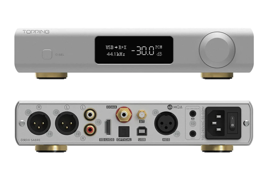 Topping launches D90 III next gen desktop digital-to-analog converter 9 Image
