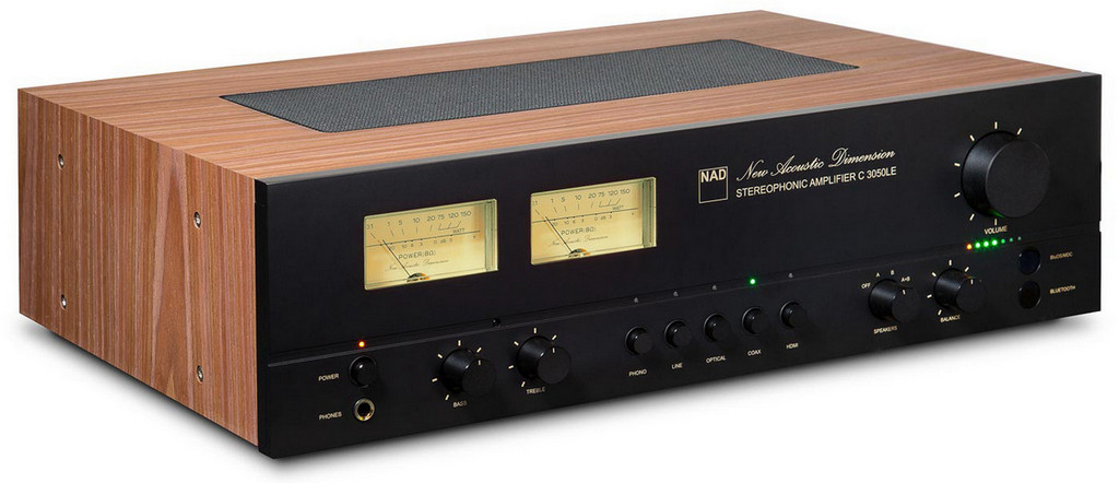 NAD C 3050LE: Integrated amplifier in a old school design 10 nad c 3050 le 1 2