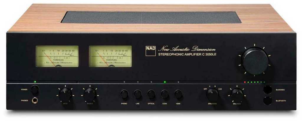 NAD C 3050LE: Integrated amplifier in a old school design 8 nad c 3050 le1