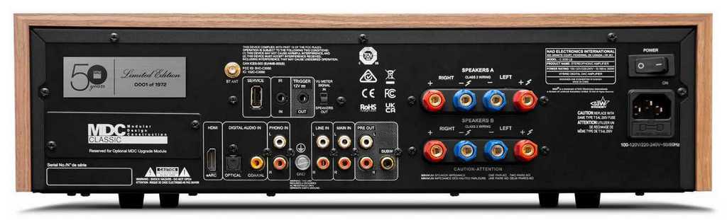 NAD C 3050LE: Integrated amplifier in a old school design 9 nad c 3050 le2