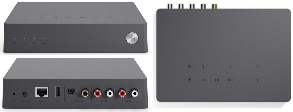 Audio Pro Link2: Second generation network streamer 8 wireless multiroom streamer link2 front airplay2 google cast chromecast audiopro large full