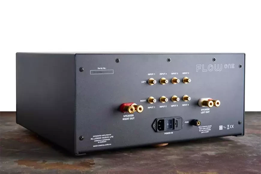 FLOW ONE: Beautiful integrated amplifier from Hungary 11 FLOW ONE integrated amplifier