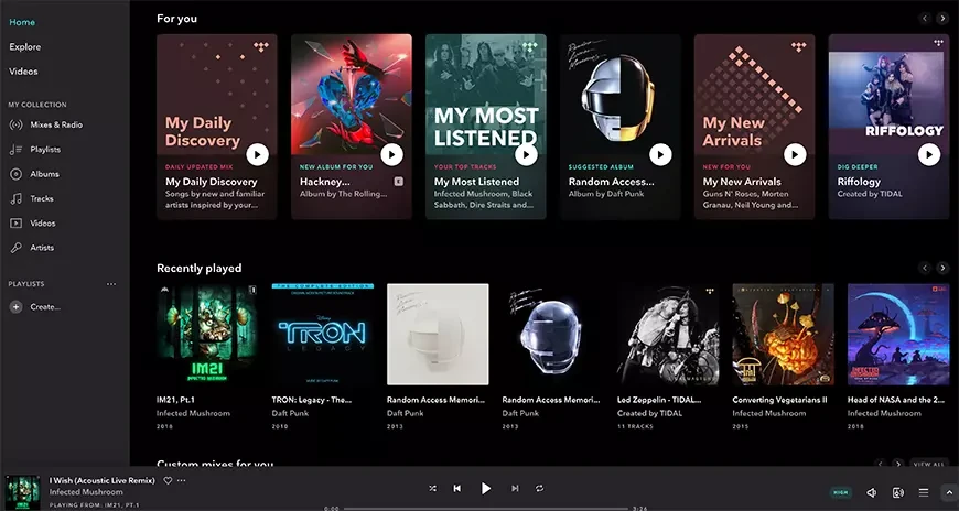 Which Hi-Res and Hi-Fi Streaming Service to choose in 2024? 11 3. Tidal HiFi Plus