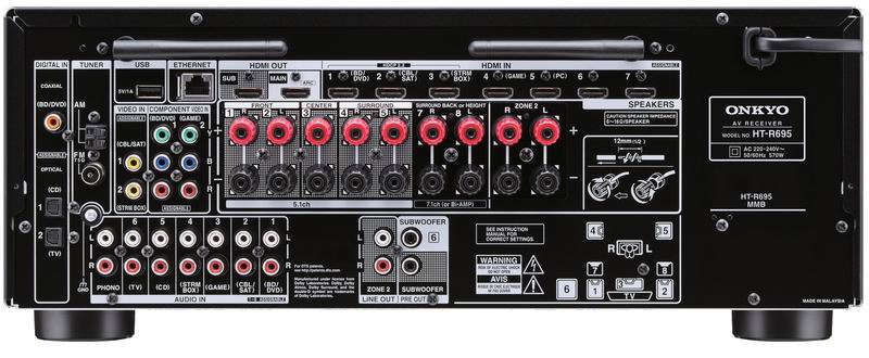 Onkyo HT-S7805: Home theater system designed for Dolby Atmos 9 HT S7805 2