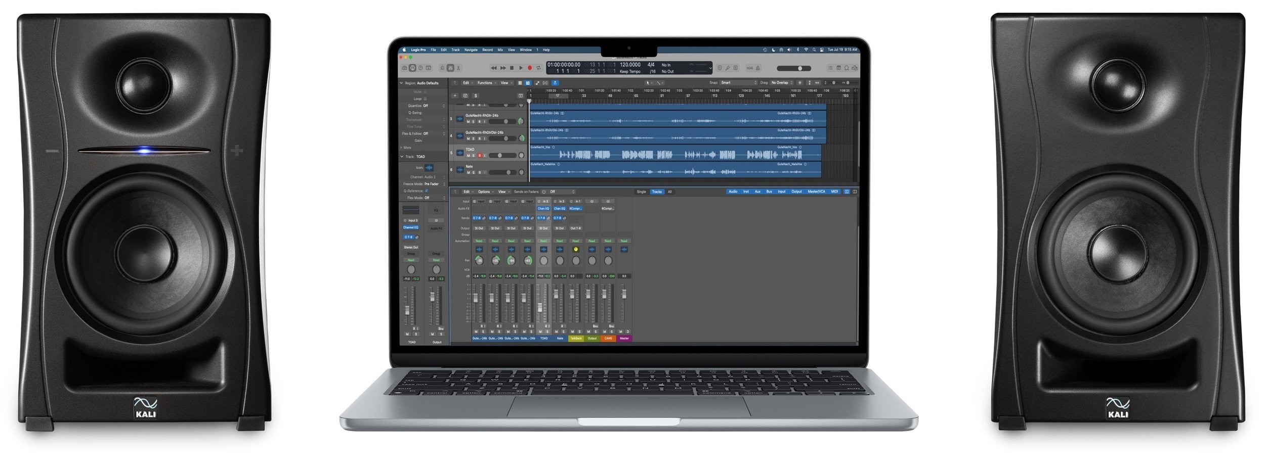Kali Audio LP-UNF: Active monitors with built-in DAC and Boundary EQ 8 Kali Audio LP-UNF are active monitors with built-in DAC and Boundary EQ