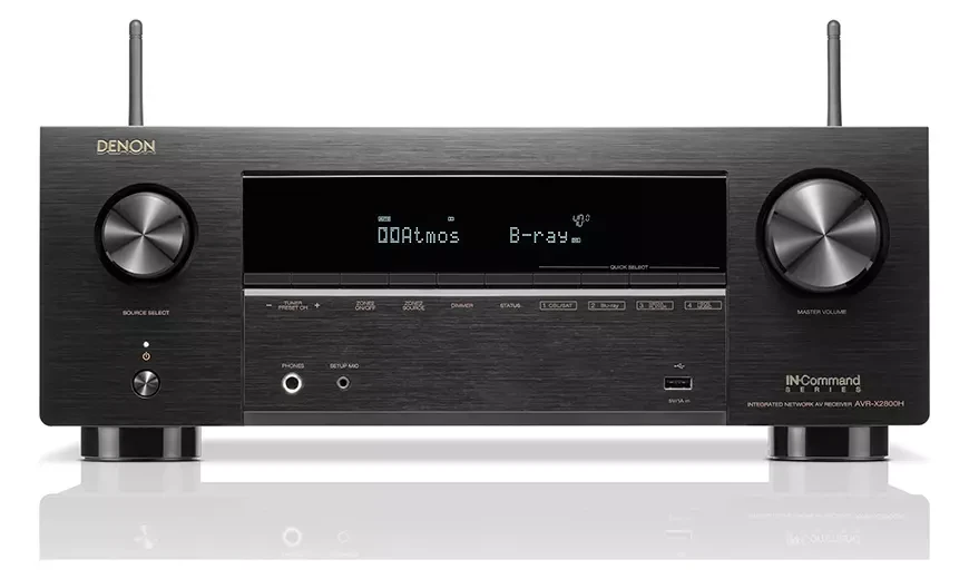 Best AV Receiver: Choosing the very best for your home cinema 9 7. Denon AVR-X2800H