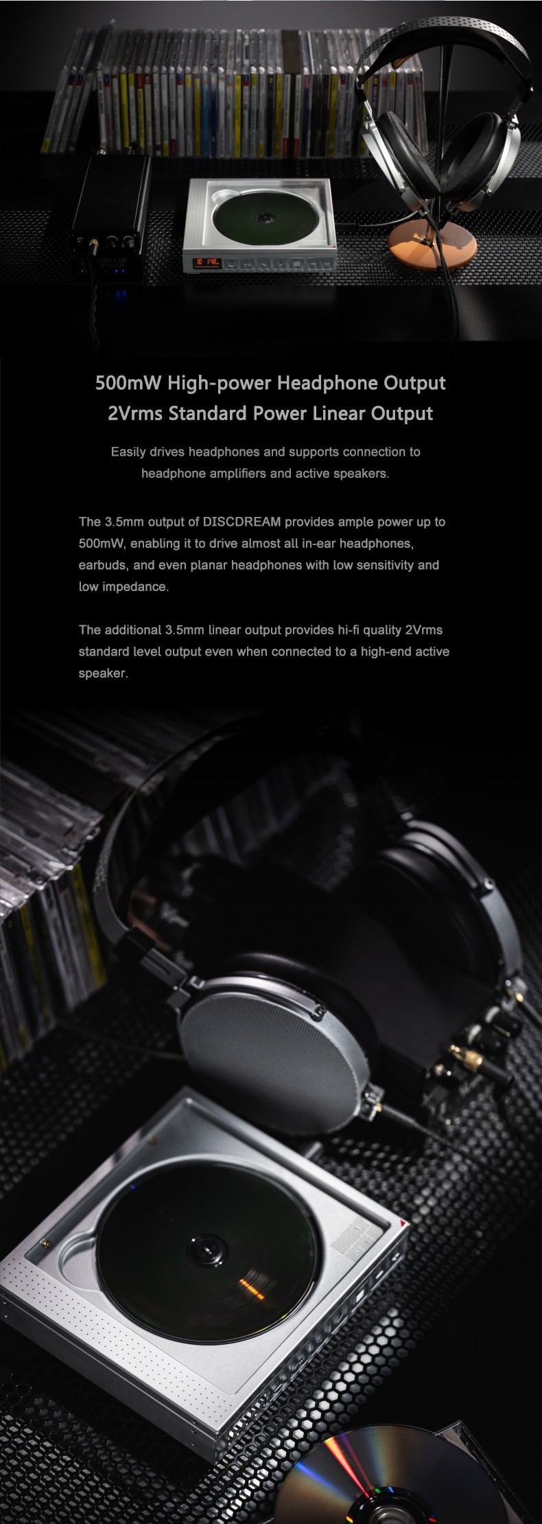 MoonDrop DiscDream: High-quality portable CD player 9 Discdream