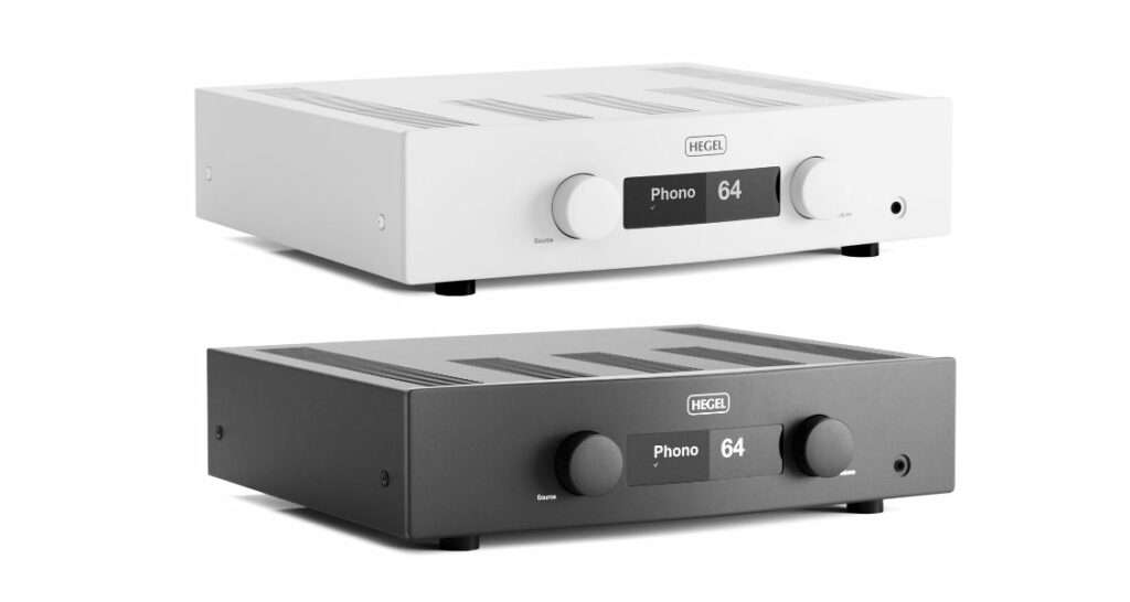 Hegel H190v: Amplifier, DAC, phono stage and streamer 9 Hegel H190V Schwarz und Weiss