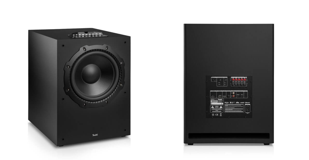 Teufel Concept 8 and Concept 12: Active subwoofer with integrated 5.1 amplifier technology 9 Teufel Concept 12