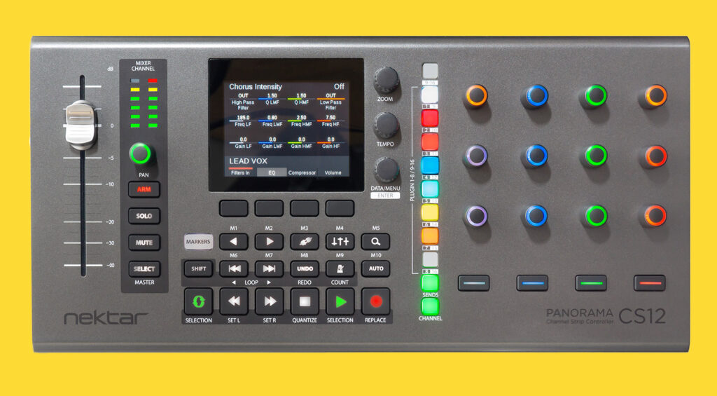 Nektar Panorama CS12: Affordable DAW controller for Logic Pro 8 nektar panorama cs12 dlya logic pro