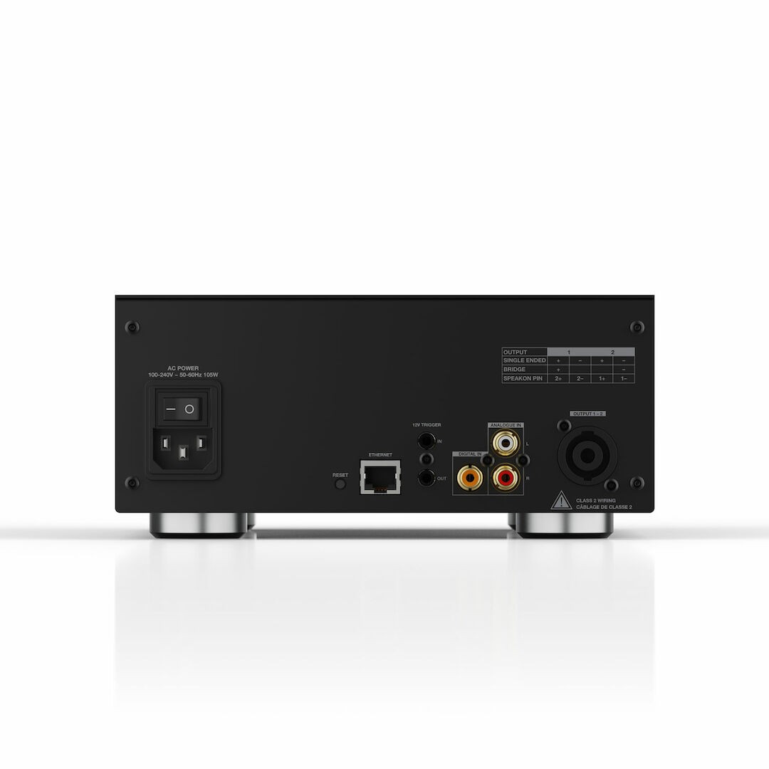 Bowers & Wilkins CDA-2HD: Powerful and compact 2-channel amplifier 10 BOWERS & WILKINS CDA-2HD REAR PANEL