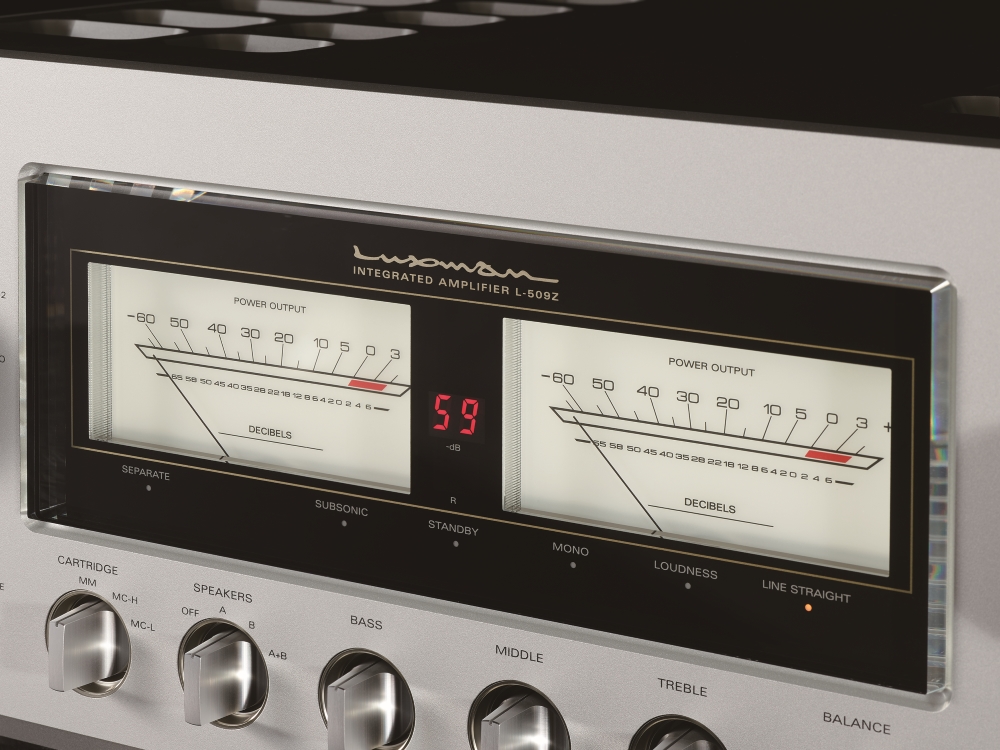 Luxman L509Z meter