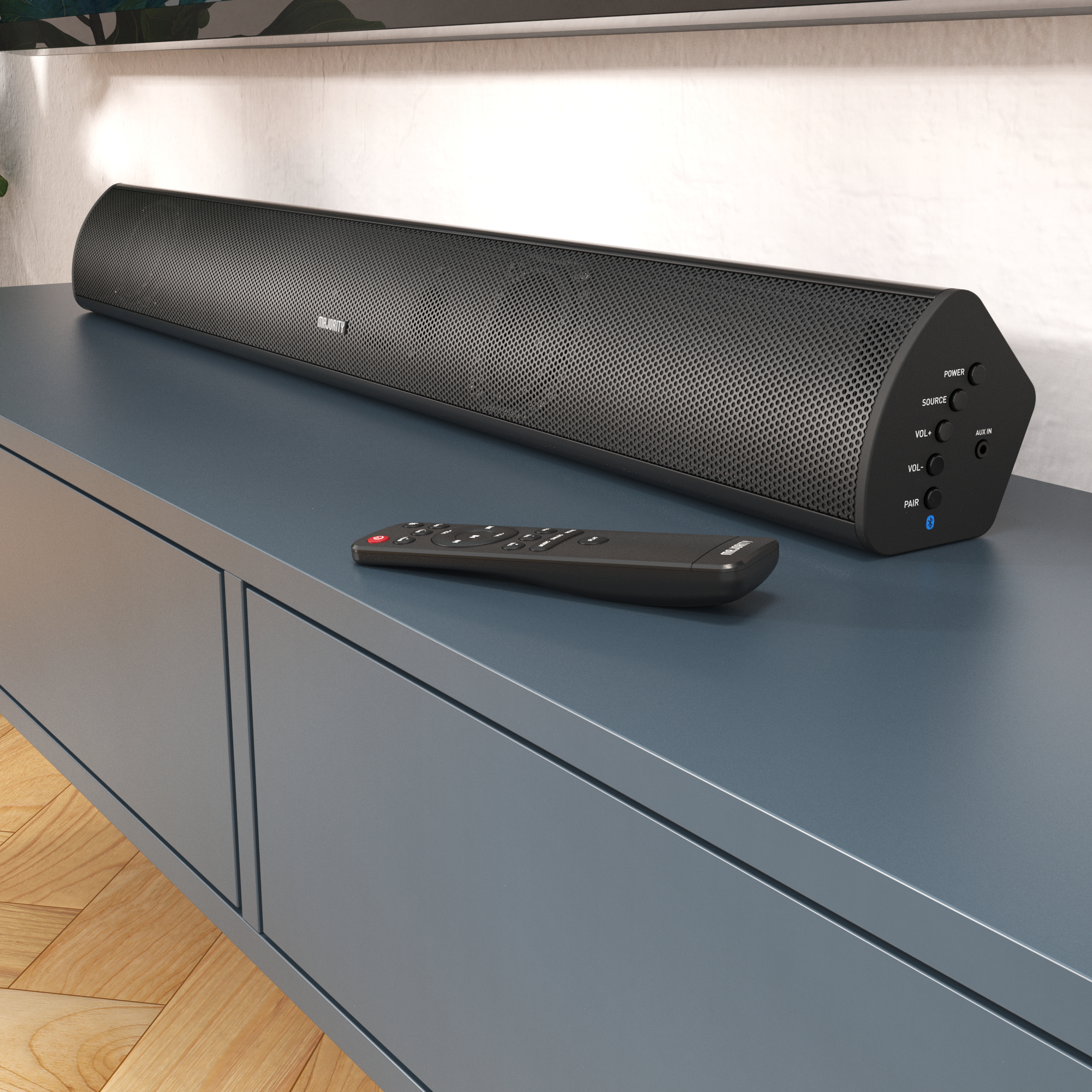 Majority Teton Plus: Powerful bluetooth soundbar with wireless subwoofer 8 Teton Plus HDMI ARC.268