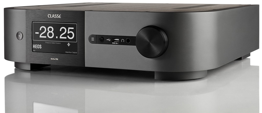 Classé Delta PRE MK II Preamp: Now with HEOS 8 low classe deltaseries delta pre mkii stereopreamp black 112243 01 studiol