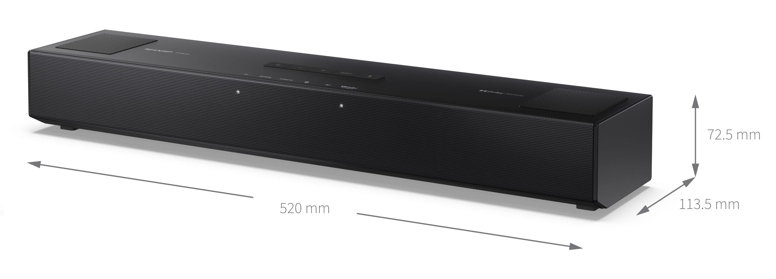Sharp HT-SB700: Compact and cheap 2.0.2 Dolby Atmos Soundbar 11 20240417185239 2024 04 17 SharpHT