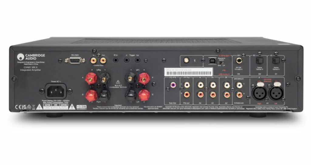 Cambridge Audio CXA81 Mk II: Powerful Integrated Stereo Amplifier 8 Cambridge Audio CXA81 Mk II integrated amplifier