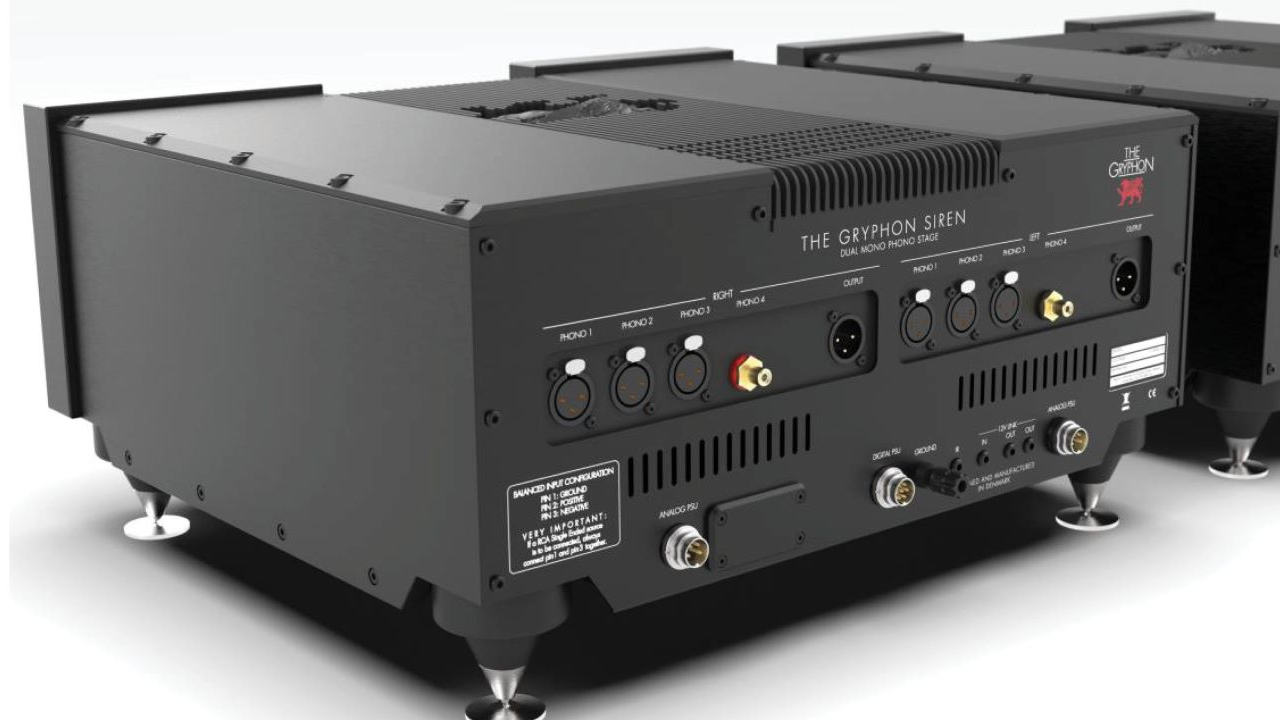 Gryphon Siren: Dual mono phono stage with infinite channel separation 8 Gryphon Siren