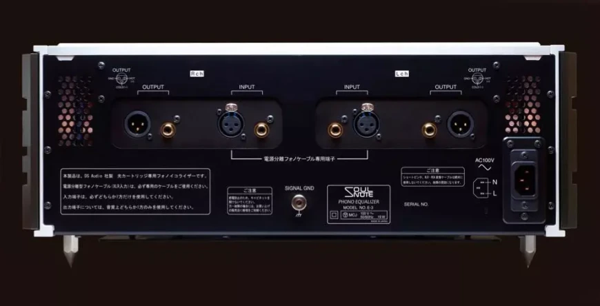 SOULNOTE E-3: Phono stage for DS Audio optical cartridges 10 SOULNOTE E-3 – phono stage for DS Audio optical cartridges