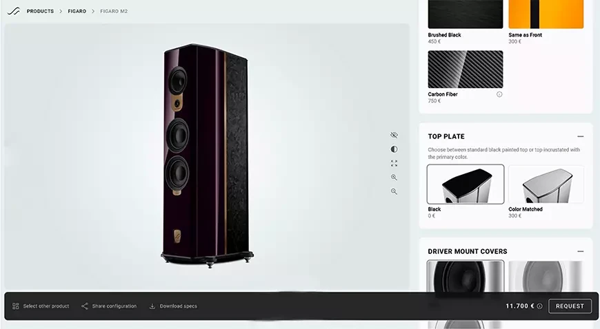 AudioSolutions launches online speaker configurator 8 AudioSolutions launches online speaker configurator