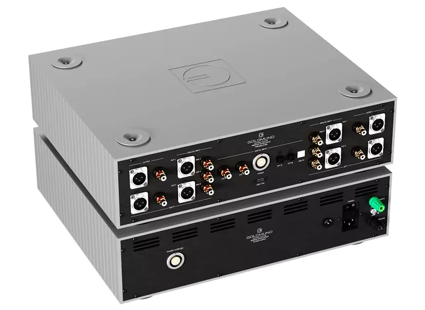 Goldmund Mimesis Excellence: preamplifier built on the new Themis modules 9 Goldmund Mimesis Excellence Preamplifier