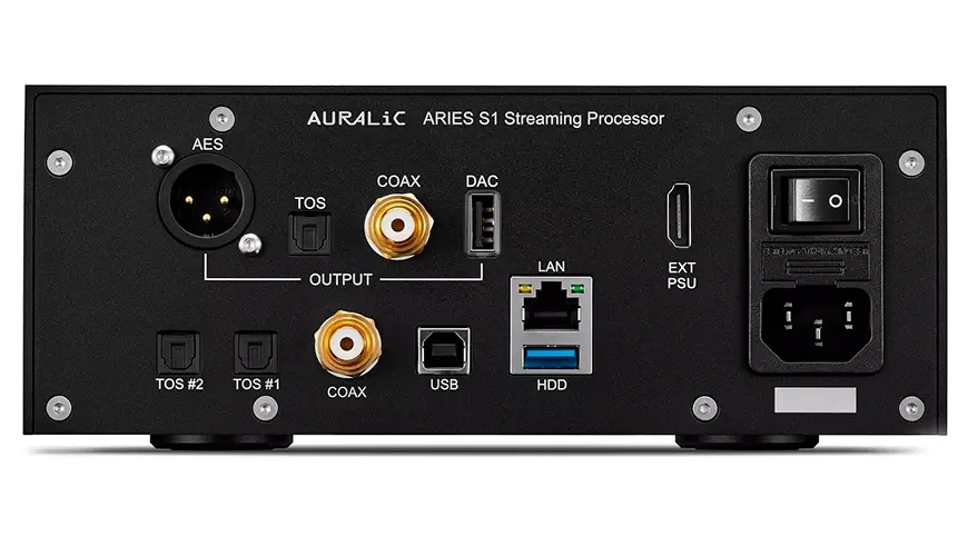 AURALiC Aries S1 network processor and AURALiC Vega S1 DAC now Roon Ready 10 AURALiC ARIES S1 Stream Processor