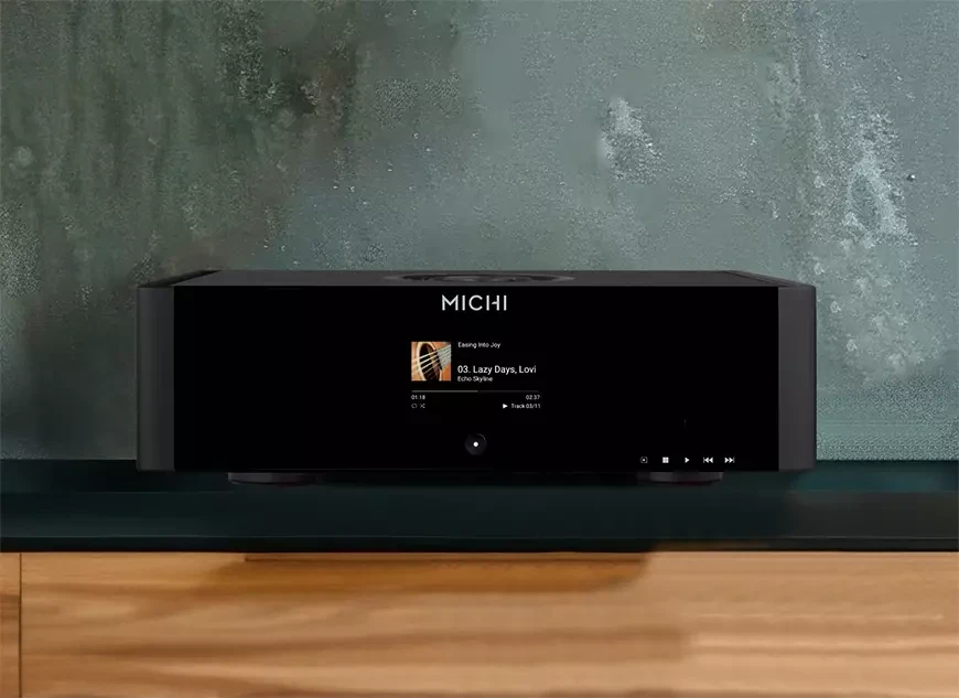The Michi Q5 CD player will breathe new life into your CD collection 8 CD player Michi Q5 Transport DAC