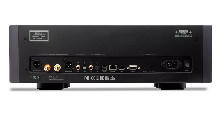 The Michi Q5 CD player will breathe new life into your CD collection 11 CD player Michi Q5 Transport DAC
