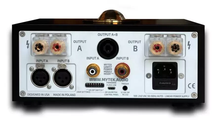 Mytek STEREO GanFET: Stereo Power Amplifier on GanFET Transistors 10 Mytek STEREO GanFET Dual Power Amplifier
