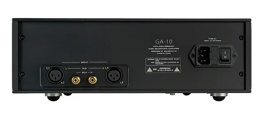HiFiMAN Goldenwave GA-10: Audiophile grade headphone amplifier 10 Tube headphone amplifier HIFIMAN Goldenwave GA-10