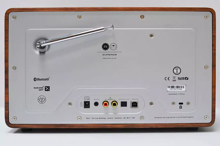 Revo SuperCD is a wireless audio system with CD player 10 Revo SuperCD Wireless Audio System