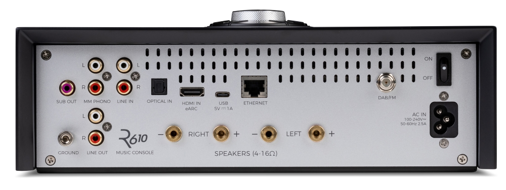 Ruark R610 and Sabre-R: Music Console and bookshelf speakers unveiled 10 Ruark R610 streaming amplifier