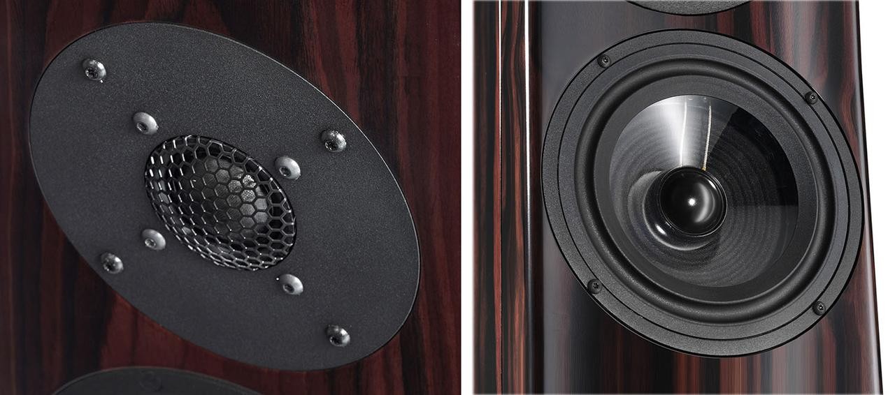 Vienna Acoustics BACH Ultimate: $75,000 Limited edition speakers 9 28mm silk dome tweeter (left) and 178mm woofer (right)
