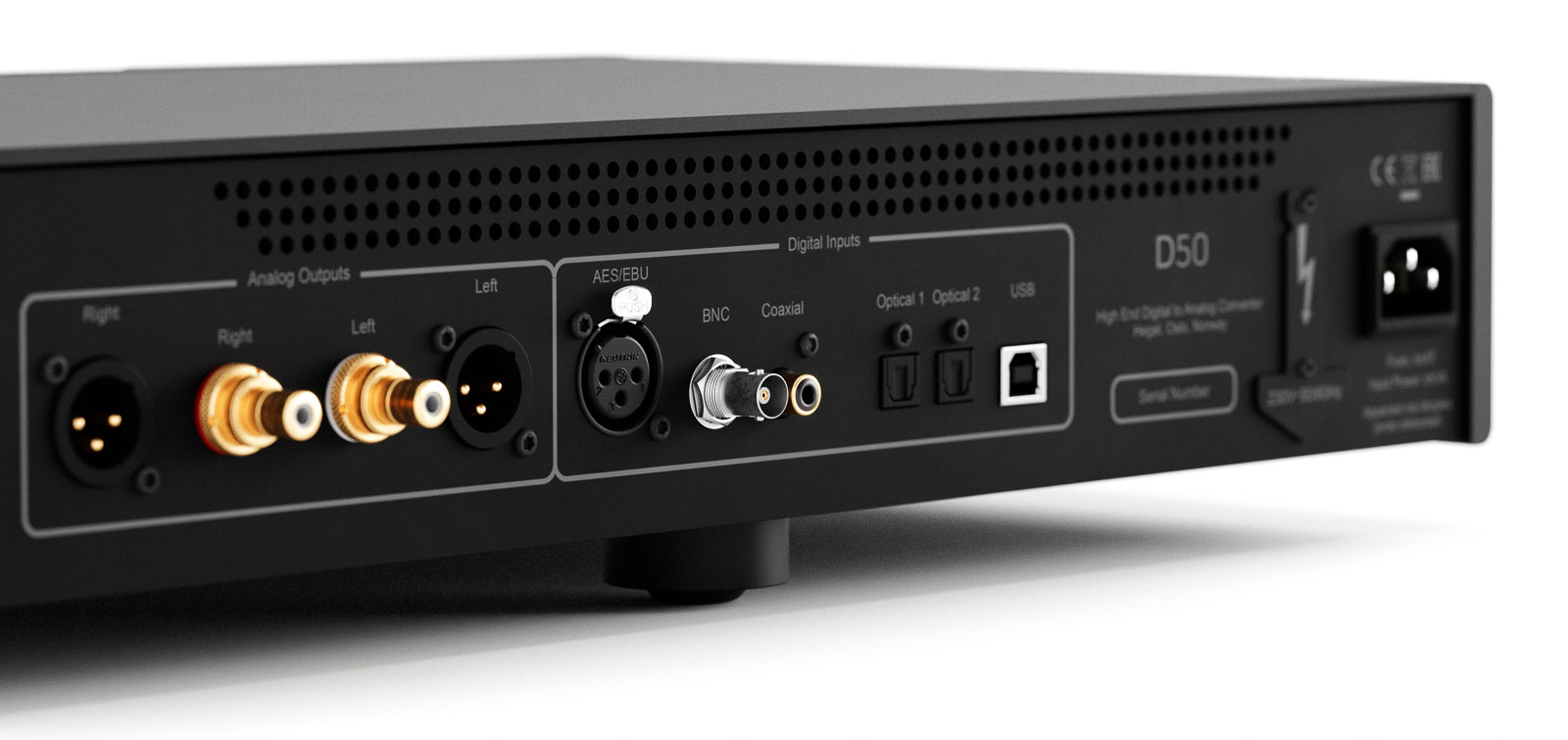 Hegel D50: Powerful DAC nicknamed The Raven 9 Hegel D50 The Raven