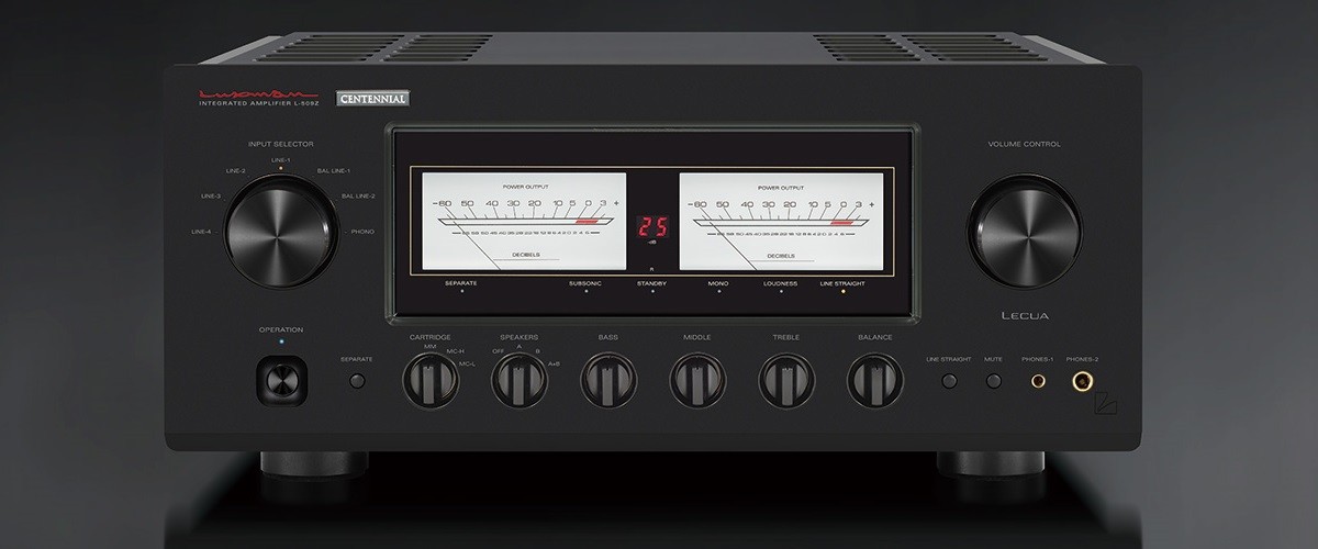 Luxman Unveils Centennial Black Edition to Celebrate 100 Years of Audio Excellence 9 L-509Z Integrated Amplifier