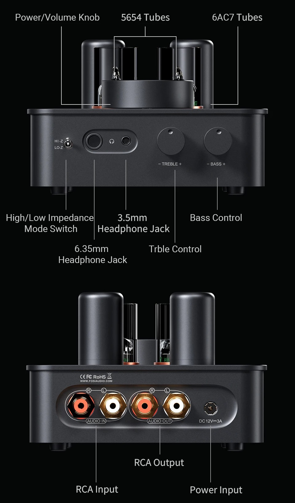 Fosi Audio GR70